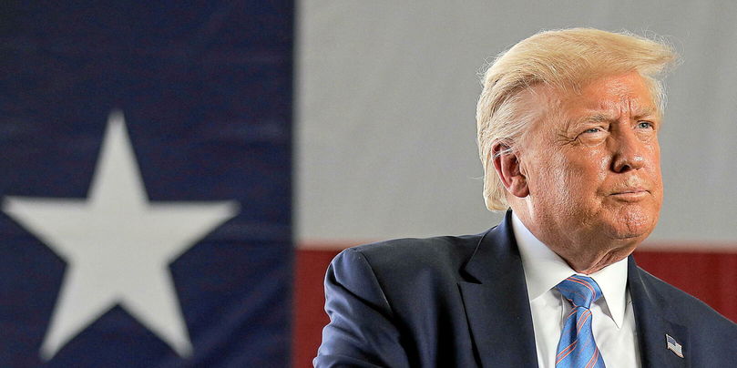 Donald Trump à Midland, au Texas, le 29 juillet 2020.