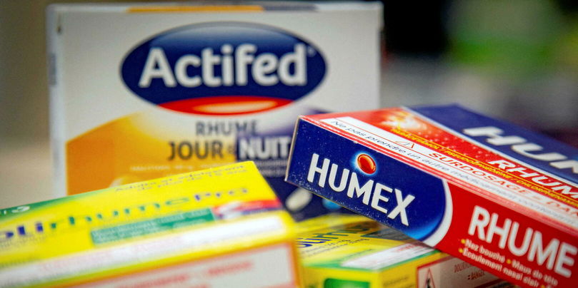 Les médicaments contre le rhume en vente libre tels que Actifed, Humex, Dolirhume vont être intedits à la vente libre en officine.