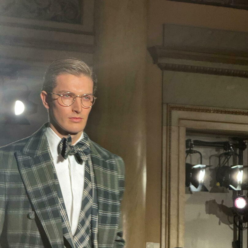 Le noeud papillon version XL chez Dunhill © GD