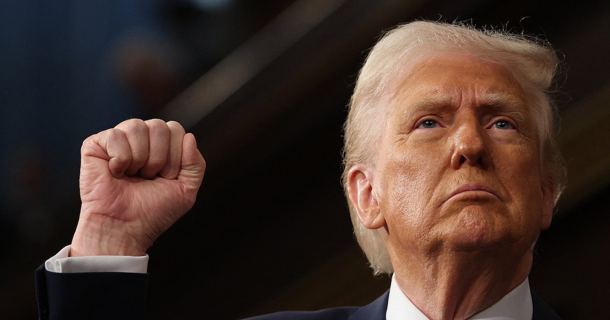 Donald Trump en mars 2025.
